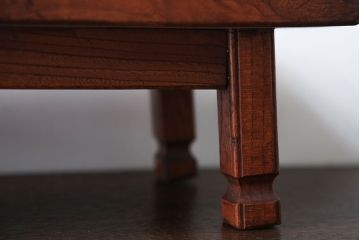 アンティーク雑貨　和製アンティーク　小さな総欅材の花台