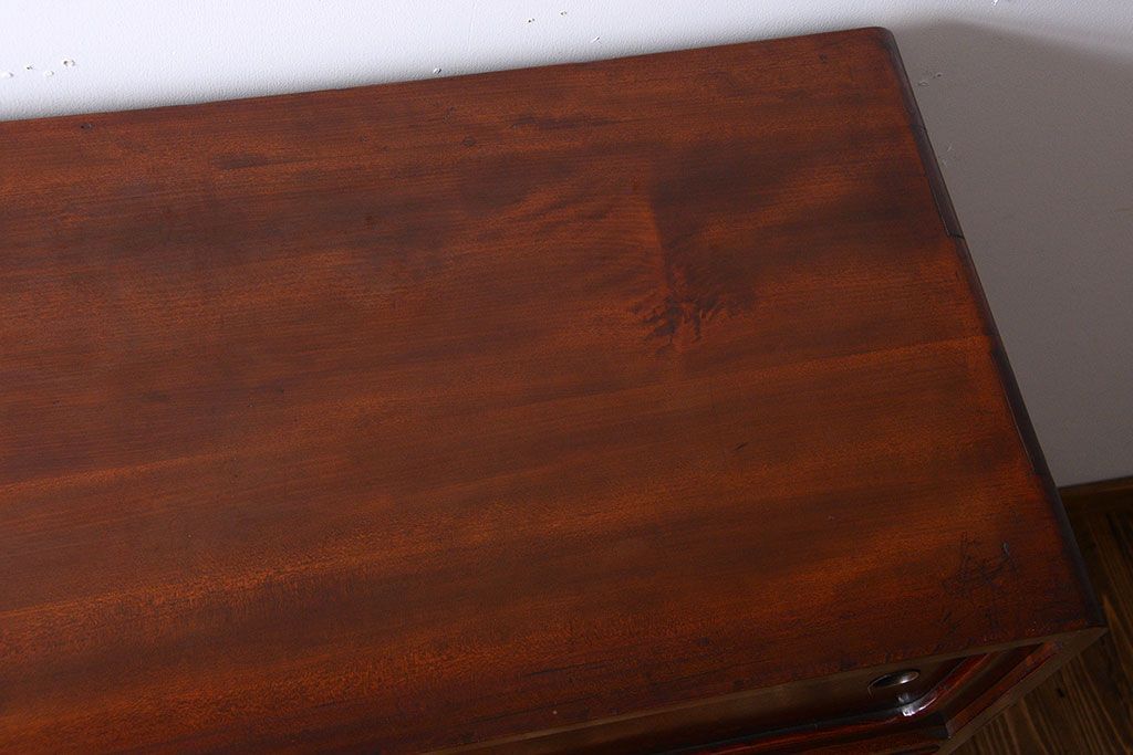 アンティーク家具　古民具・骨董　上質な作りのアンティーク茶箪笥