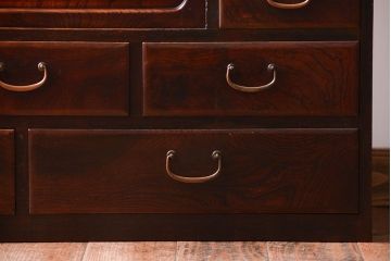 アンティーク家具　古民具・骨董　上質な作りのアンティーク茶箪笥