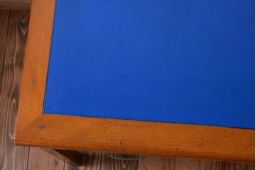 レトロ家具　昭和レトロ　古い木製のアンティーク平机