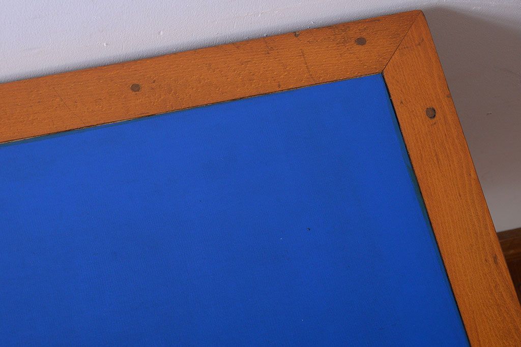 レトロ家具　昭和レトロ　古い木製のアンティーク平机