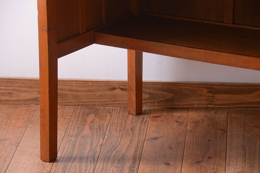 レトロ家具　昭和レトロ　古い木製のアンティーク平机