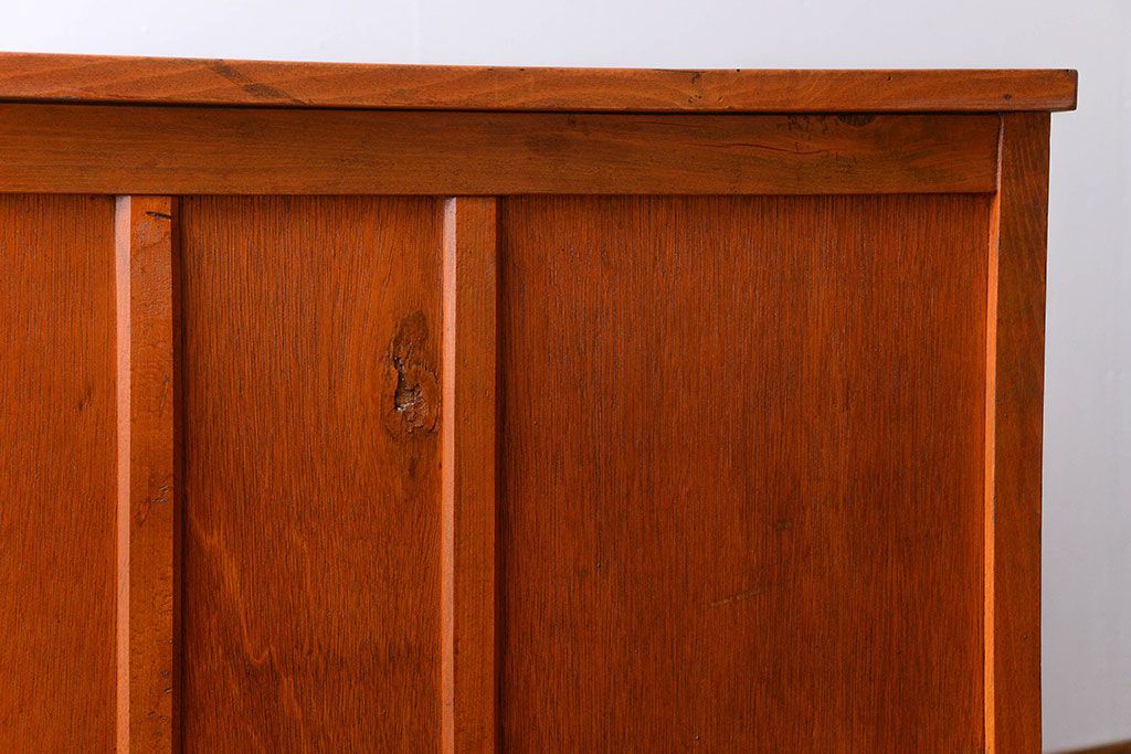 レトロ家具　昭和レトロ　古い木製のアンティーク平机