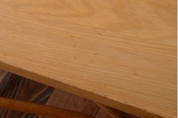 【N様ご成約済み】アンティーク　籐(ラタン)脚のカフェテーブル(サイドテーブル)