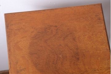 アンティーク雑貨　アンティーク　古いナラ材の高級花台(飾り台)