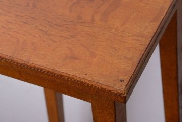 アンティーク雑貨　アンティーク　古いナラ材の高級花台(飾り台)