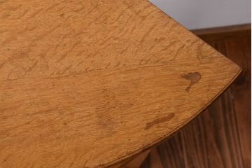 アンティーク家具　アンティーク　古い木のコーナーディスプレイラック