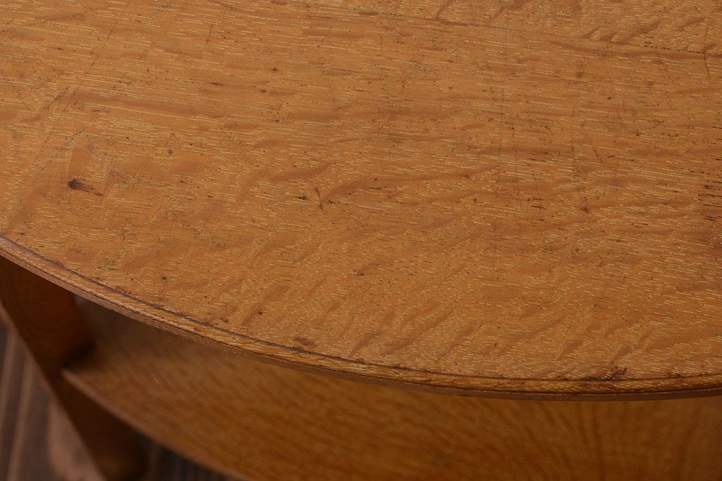 アンティーク家具　アンティーク　古い木のコーナーディスプレイラック