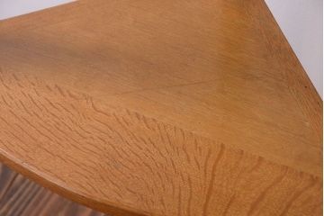 アンティーク家具　アンティーク　古い木のコーナーディスプレイラック