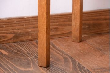 アンティーク家具　アンティーク　古い木のコーナーディスプレイラック