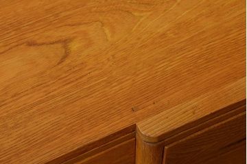 レトロ家具　昭和レトロ　シンプルで小さなアンティーク片袖机(文机)