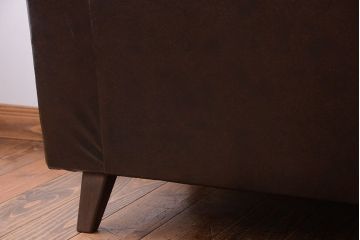 レトロ家具　昭和レトロ 落ち着いた和製アンティークの3人掛けソファ