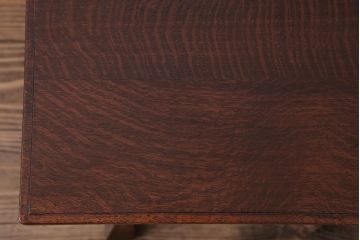 アンティーク家具　古民具・骨董　高級品!古いナラ材のアンティーク平机