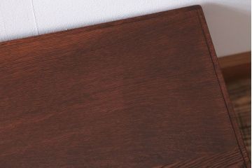 アンティーク家具　古民具・骨董　高級品!古いナラ材のアンティーク平机