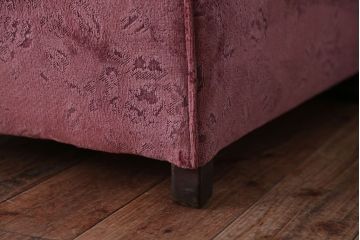 アンティーク家具　イギリスアンティーク　高級感あふれるシックな1人掛けソファ(1)