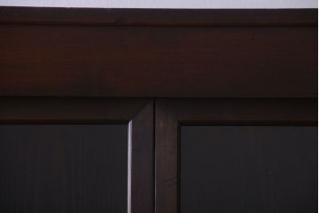アンティーク家具　和製アンティーク　特大サイズ!前面檜材の高級重ね収納戸棚