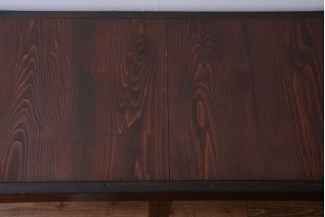 アンティーク家具　和製アンティーク　特大サイズ!前面檜材の高級重ね収納戸棚