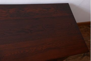 アンティーク家具　和製アンティーク　特大サイズ!骨太で重厚な古い木製の作業台(カウンターテーブル)