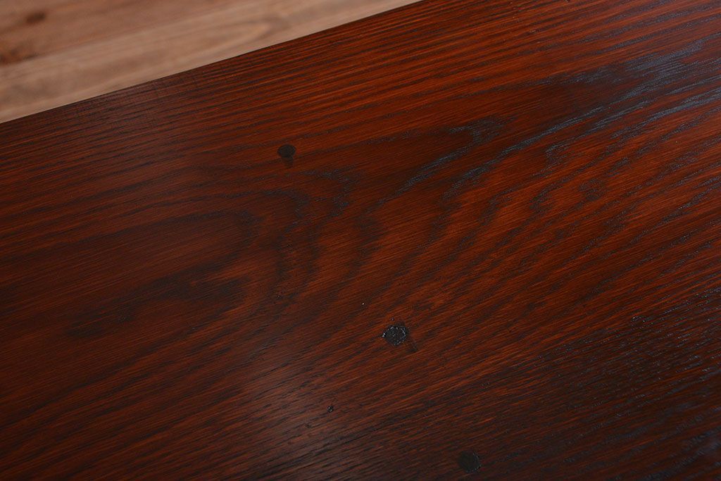 アンティーク家具　和製アンティーク　特大サイズ!骨太で重厚な古い木製の作業台(カウンターテーブル)