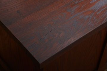 アンティーク家具　和製アンティーク　特大サイズ!骨太で重厚な古い木製の作業台(カウンターテーブル)