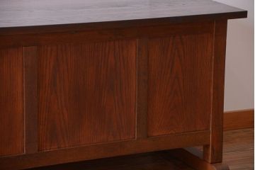 アンティーク家具　和製アンティーク　特大サイズ!骨太で重厚な古い木製の作業台(カウンターテーブル)