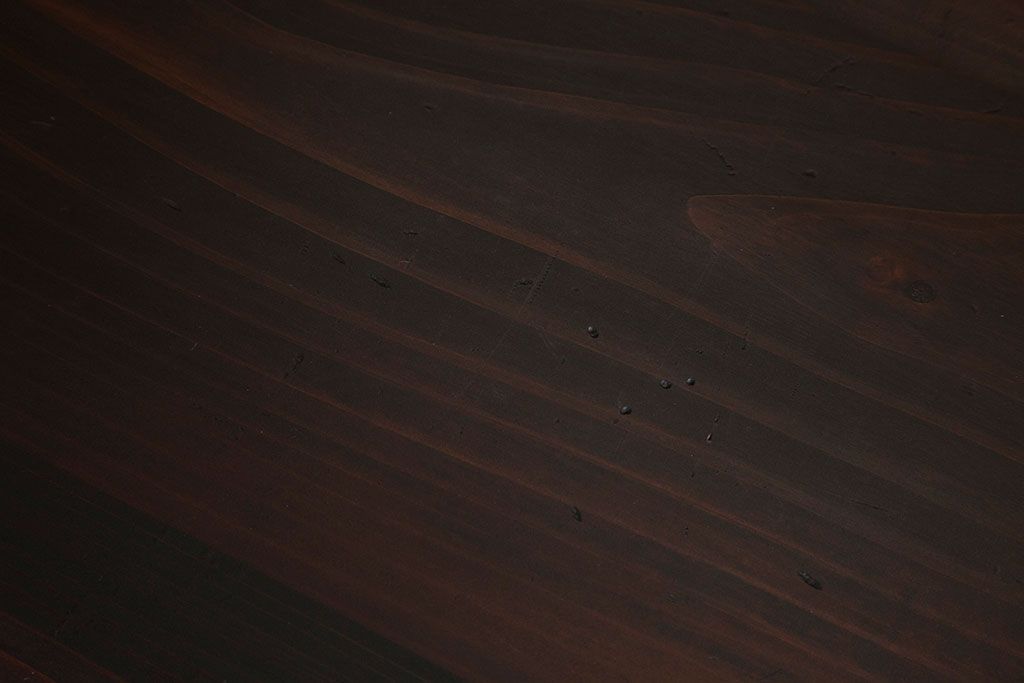 アンティーク家具　和製アンティーク　古い木製の小さな片袖机(デスク)