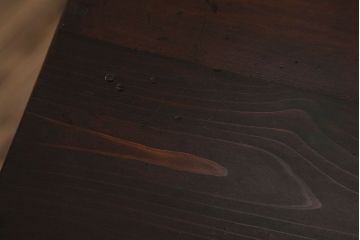 アンティーク家具　和製アンティーク　古い木製の小さな片袖机(デスク)