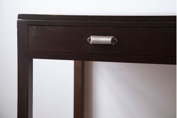 アンティーク家具　和製アンティーク　古い木製の小さな片袖机(デスク)