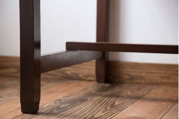 アンティーク家具　和製アンティーク　古い木製の小さな片袖机(デスク)