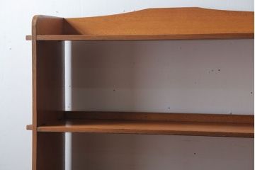 レトロ家具　和製アンティーク　レトロな古い木の楔式本棚(飾り棚)