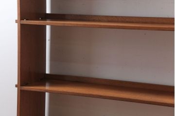 レトロ家具　和製アンティーク　レトロな古い木の楔式本棚(飾り棚)