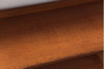 レトロ家具　和製アンティーク　レトロな古い木の楔式本棚(飾り棚)