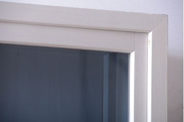 アンティーク家具　アンティーク　大きなペイント収納棚(陳列棚・収納棚)