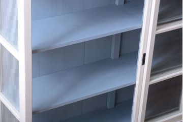 アンティーク家具　アンティーク　大きなペイント収納棚(陳列棚・収納棚)