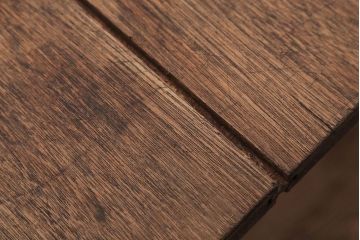 アンティーク家具　インダストリアルデザイン　古い木製のアンティークデスク(作業台)