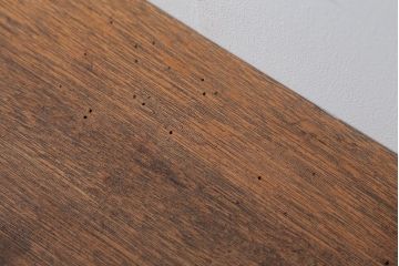 アンティーク家具　インダストリアルデザイン　古い木製のアンティークデスク(作業台)