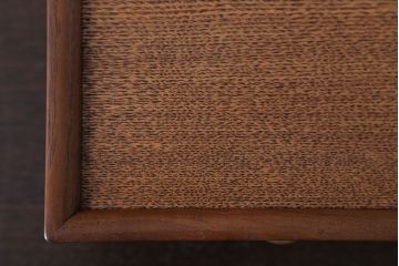 アンティーク雑貨　和製アンティーク　透かし彫りが上品な高級花台(小引き出し・飾り棚)