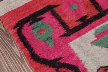 アンティーク雑貨　ふわふわした素材が気持ちいいおしゃれなサラぺ(メキシカンラグ)