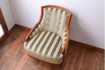 【S様ご成約済み・ご決済用】ドレクセルヘリテイジJAPAN　ローバックチェア　595-628C　I713　Iグレード(定価約46万円)(1)