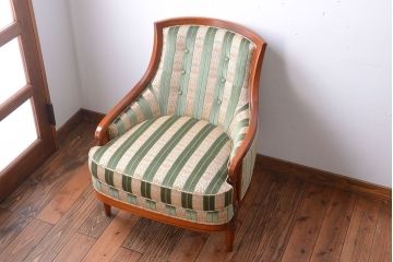 【S様ご成約済み・ご決済用】ドレクセルヘリテイジJAPAN　ローバックチェア　595-628C　I713　Iグレード(定価約46万円)(2)