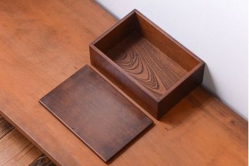 アンティーク雑貨　和製アンティーク　シンプルで小さな木箱