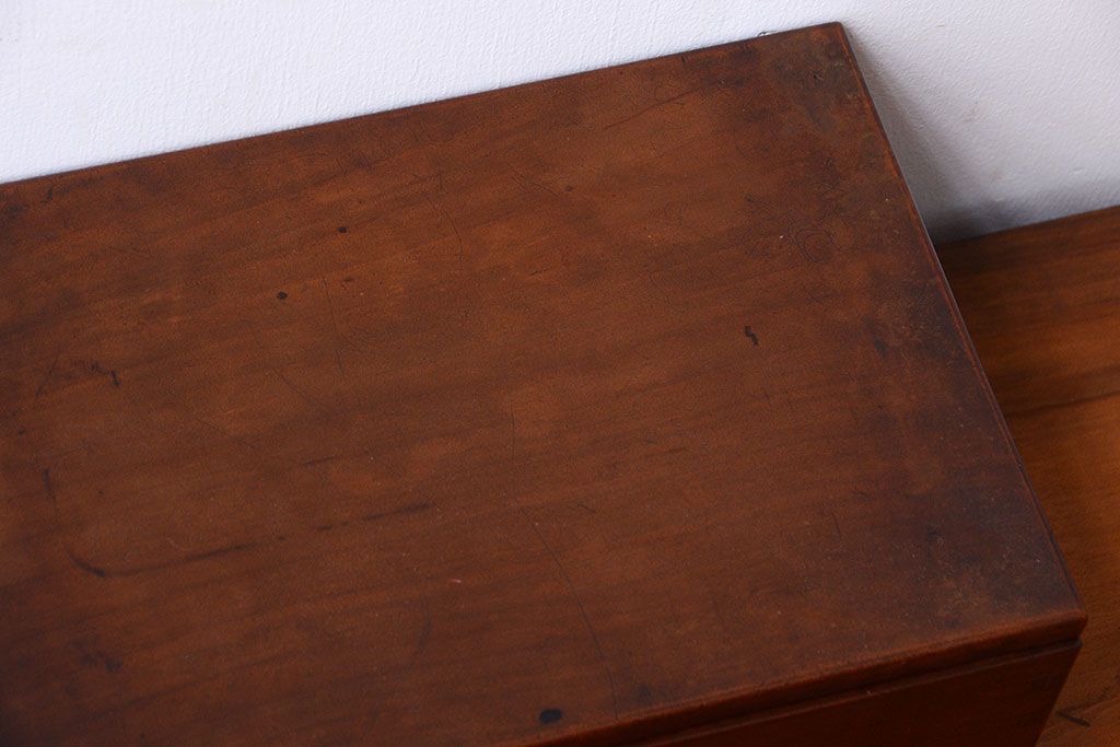 アンティーク雑貨　和製アンティーク　シンプルで小さな木箱