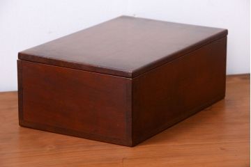 アンティーク雑貨　和製アンティーク　シンプルで小さな木箱