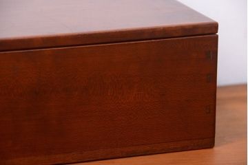 アンティーク雑貨　和製アンティーク　シンプルで小さな木箱