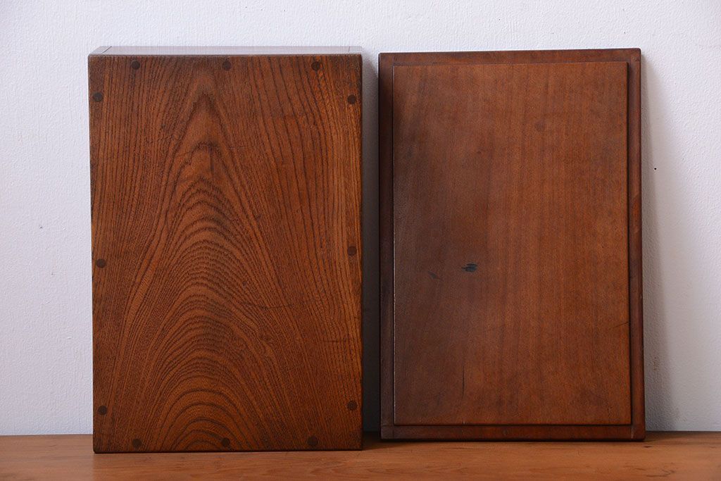 アンティーク雑貨　和製アンティーク　シンプルで小さな木箱