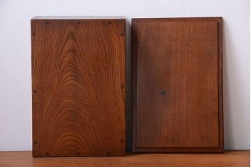 アンティーク雑貨　和製アンティーク　シンプルで小さな木箱