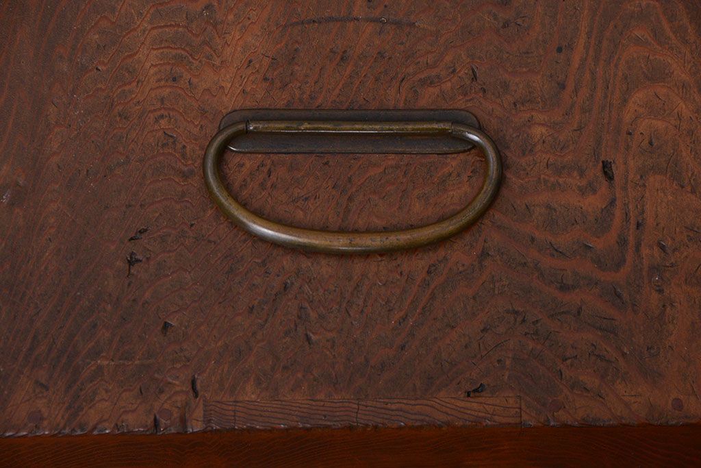 アンティーク家具　和製アンティーク　古い木の印箱(小引き出し)