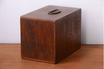 アンティーク家具　和製アンティーク　古い木の印箱(小引き出し)