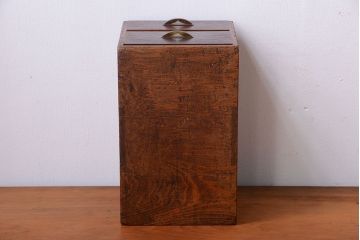 アンティーク家具　和製アンティーク　古い木の印箱(小引き出し)