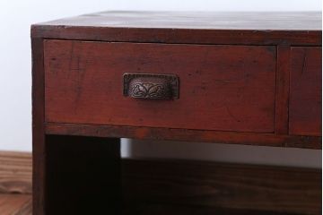 アンティーク家具　和製アンティーク　古い木製の小さな文机